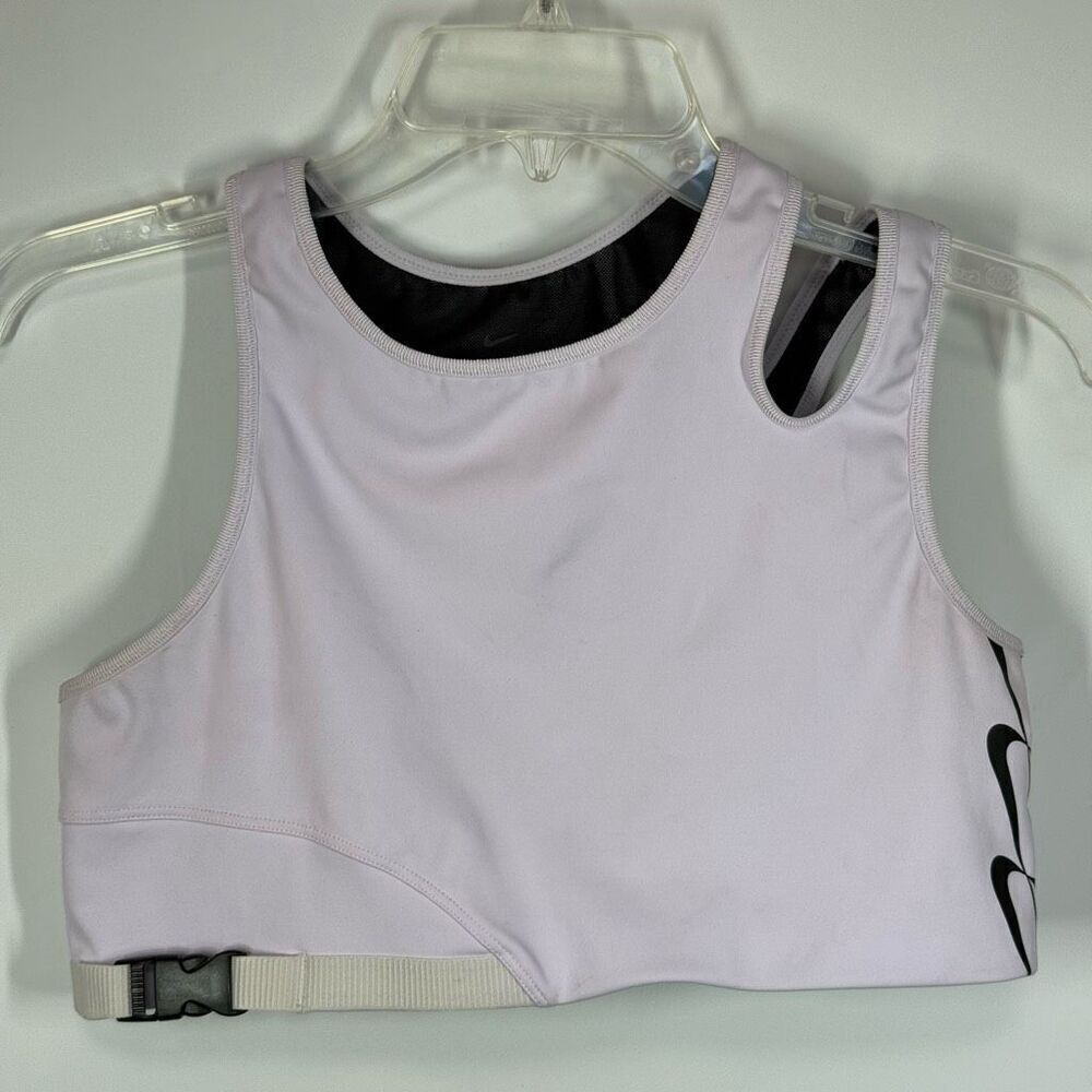 Nike Compression Crop Top Sport Bra Size Large